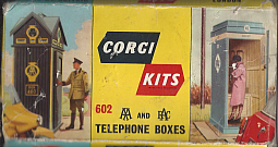 Slotcars66 AA & RAC Telephone Boxes 